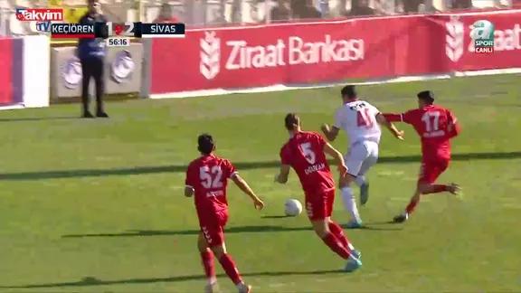GOL İZLE: Keçiörengücü 1-3 Sivasspor