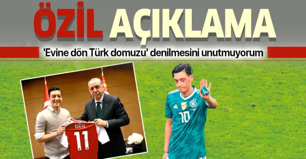 Mesut Özil: Bana ’Evine dön Türk domuzu’ denilmesini unutmuyorum