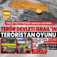 Terör devleti İsrail’in ‘teröristan’ oyunu! PKK/PYD/YPG/SDG sahaya sürüldü… Sözde seçimlere bir de böyle bakın