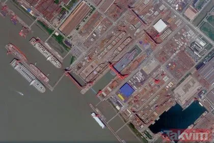 Çin üçüncü uçak gemisi Fucien’i törenle suya indirdi