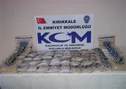 Kırıkkale’de 40 kilo eroin yakalandı
