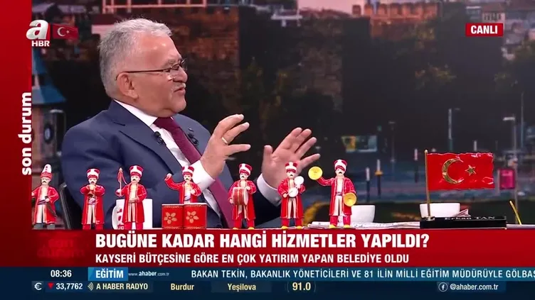 Cumhur İttifakı Kayseri adayı A Haber'de!