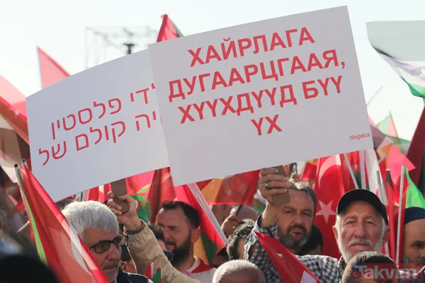 BÜYÜK FİLİSTİN MİTİNGİ! 7'den 70'e milyonlarca vatandaş Atatürk Havalimanı'na akın etti! - 29