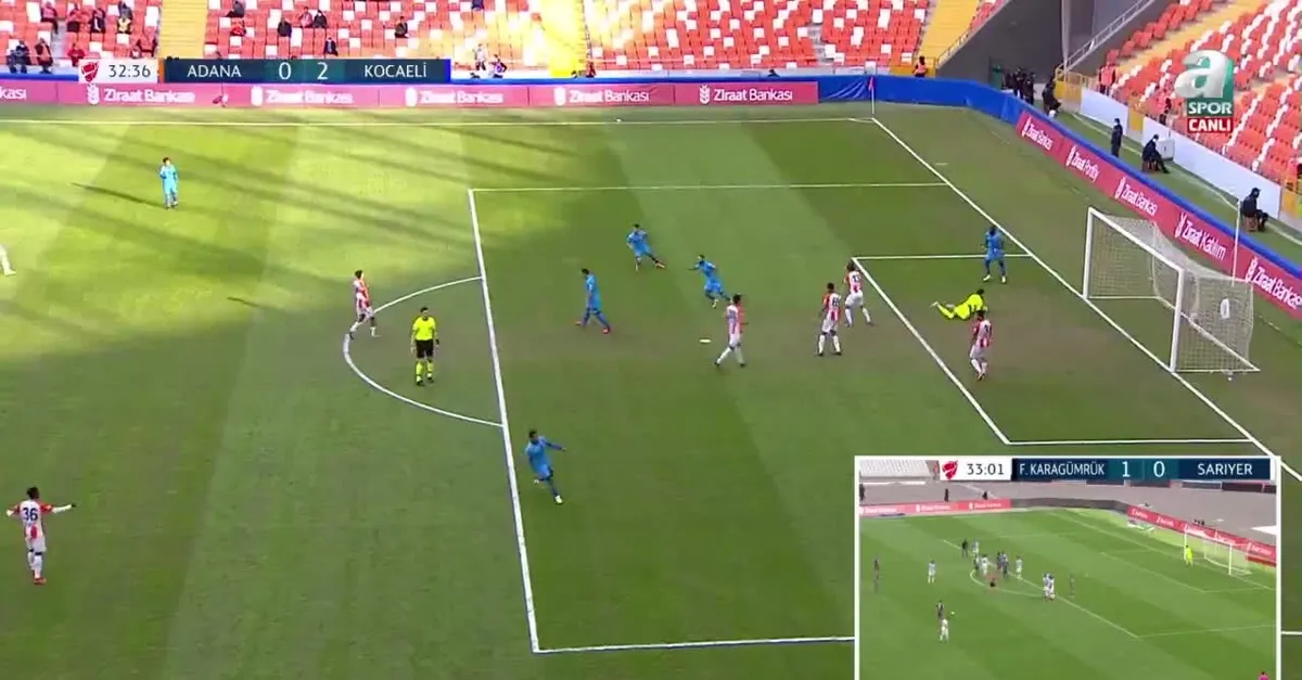 Adanaspor 0-2 Kocaeli Spor | Mevlüt Erdinç