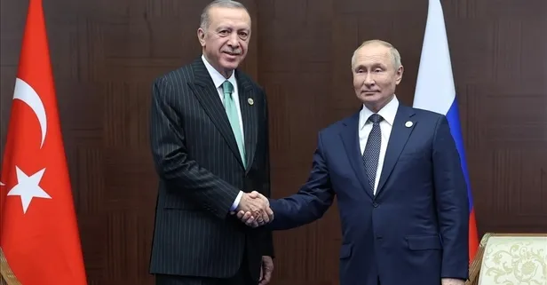 Başkan Erdoğan ile Putin Suriye'deki son gelişmeleri görüştü