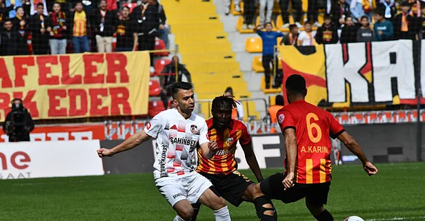 Kayseri'de kazanan yok! Gaziantep kaçtı Kayserispor yakaladı: 2-2
