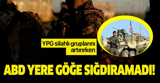 ABD terör örgütü YPG'yi yere göğe sığdıramadı!