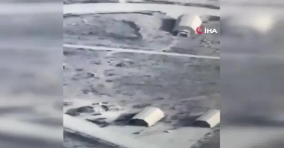 Libya ordusuna ait bir SİHA BAE'nin temin ettiği hava savunma sistemini böyle imha etti