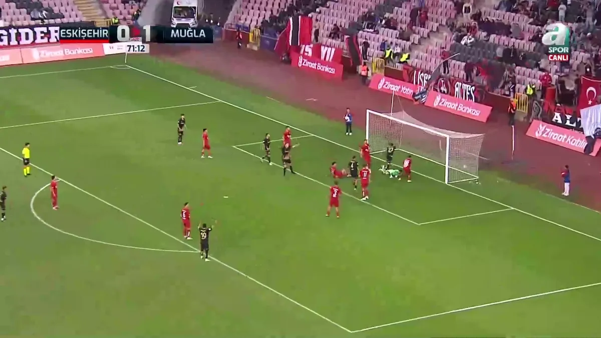 İZLE | Eskişehirspor 0-2 Muğlaspor