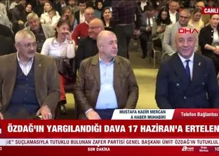 Ümit Özdağ’ın yargılandığı davada ara karar!