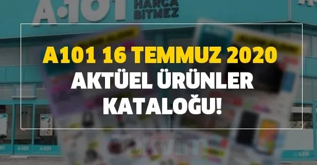 A101 16 Temmuz 2020 Perşembe Aktüel Ürünler Kataloğu dikkat çekiyor!