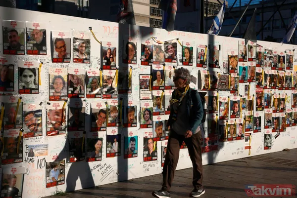 İsrailli esirlerin ailelerinden katil Netayahu'ya tepki yağmaya devam ediyor: Bakanlık yakındaki yolu 241 saniye boyunca trafiğe kapattılar - 15