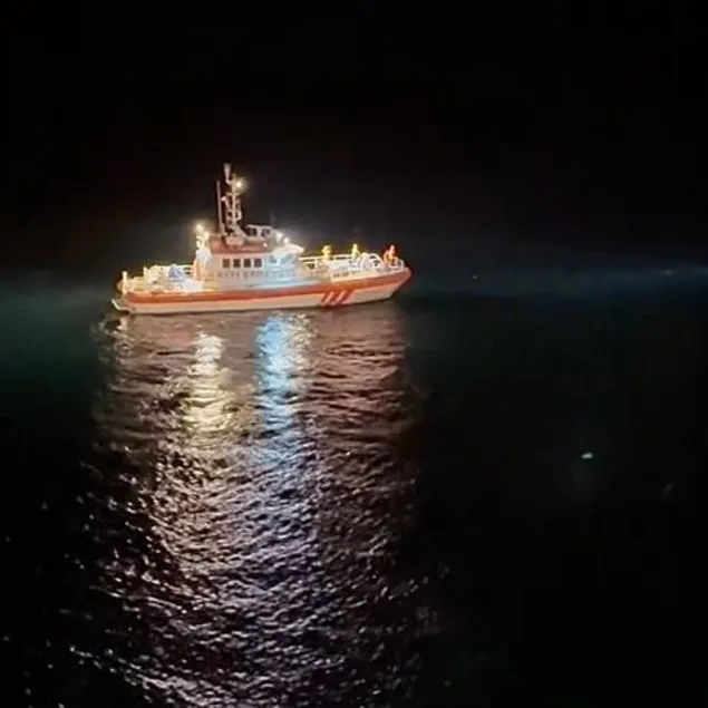 Kruvaziyerden düşen yolcu aranıyor