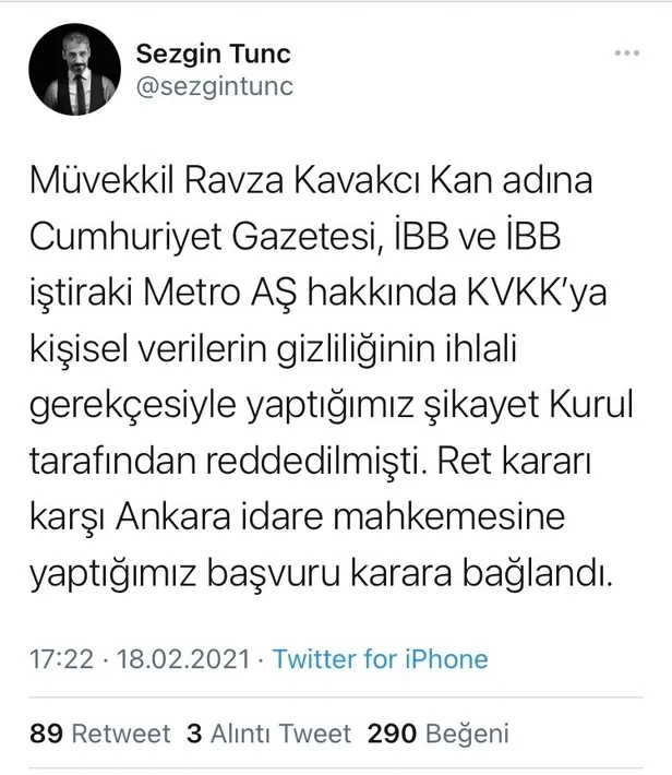 Ravza Kavakçı Kan’ın hukuk zaferi! Cumhuriyet gazetesi ile İBB'nin ortak kumpası yargıdan döndü-3