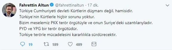 Trump'ın küstah tehdidine Cumhurbaşkanlığı'ndan bir tepki daha-1