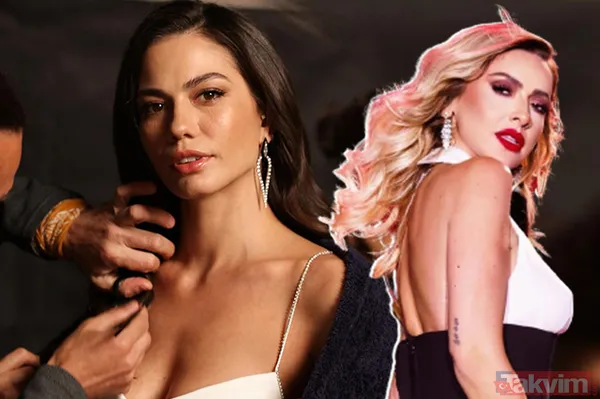 Demet Özdemir kasığına kadar uzanan yırtmacıyla bacak bacak üstüne atıp poz verdi! Oğuzhan Koç’un biricik eşi çok konuşuldu Hadise detayı... - 1