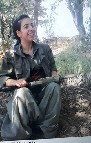 Dağda terörist Bese baroda avukat Merve: Terörist Avukat Merve Nur Doğan’ın sicili kabarık çıktı!