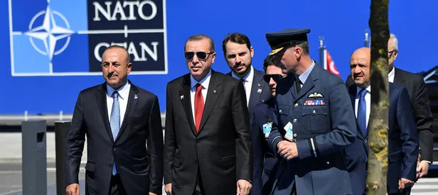 Cumhurbaşkanı Erdoğan, NATO karargahında
