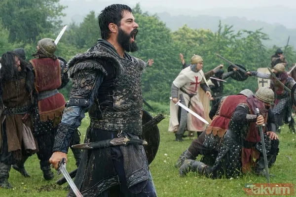 Kuruluş Osman’ın yıldızı Burak Özçivit kamera arkasını paylaştı! Özge Törer ile at üzerinde şov yaptı sosyal medya yıkıldı - 6