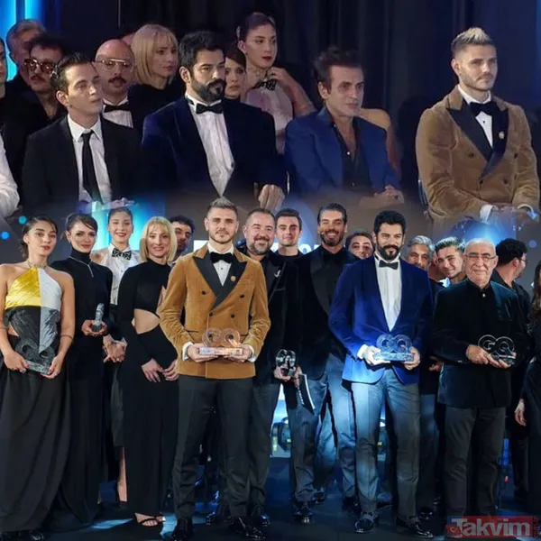 GQ Türkiye Men Of The Year 2023'e damgasını vuran an! Icardi, Teoman, Burak Özçivit ve Selahattin Paşalı bir arada - 1