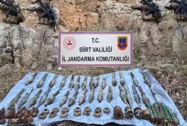 Terör örgütü PKK’ya darbe: 661 kg patlayıcı ele geçirildi çok sayıda mağara imha edildi