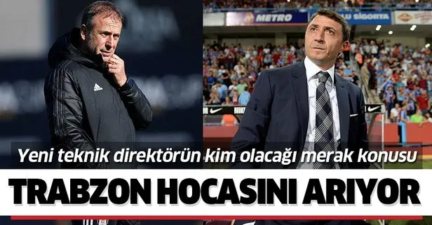 Trabzonspor hocasını arıyor! Yönetim henüz karar vermedi