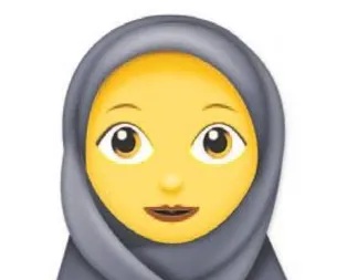 Başörtülü emoji geliyor