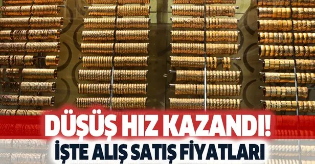 22 ayar bilezik, gram ve çeyrek altın fiyatları ne kadar oldu? Düşüş sürat kazandı! 6 ve 3.8 lira aniden...