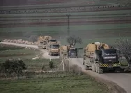Son dakika: TSK 50 araçlık konvoy ile İdlibe girdi!
