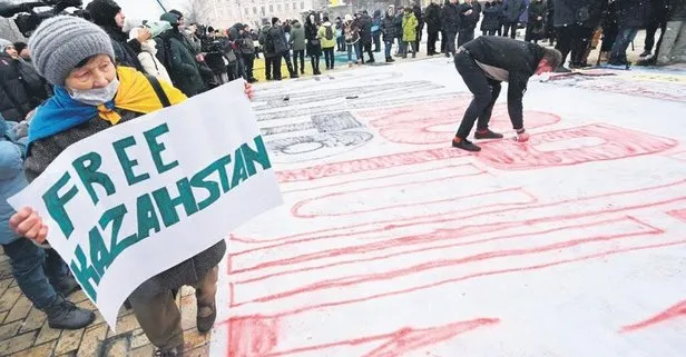 Kazakistan’da yabancı el! 5 binin üzerinde protestocu göz altına alındı