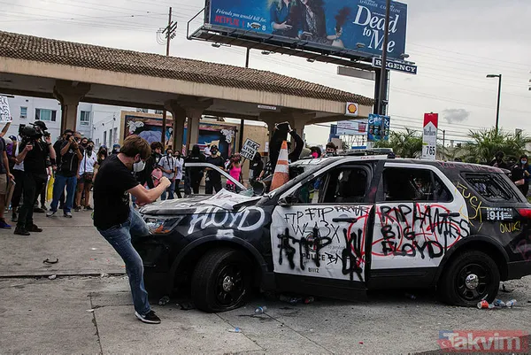 ABD'de gerilim artıyor! 25 şehirde sokağa çıkma yasağı ilan edildi - 7