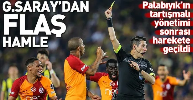 Galatasaray’dan Fenerbahçe derbisi sonrası flaş MHK hamlesi