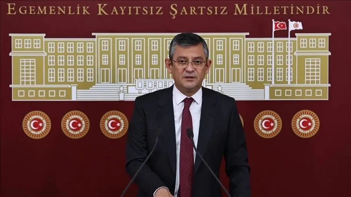 Özgür Özel, Veli Ağbaba ve Sera Kadıgil’in dokunulmazlık dosyaları TBMM’de