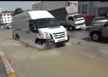 İSKİ bu sefer de Esenyurt'ta boru patlattı! Esnaf isyan etti!