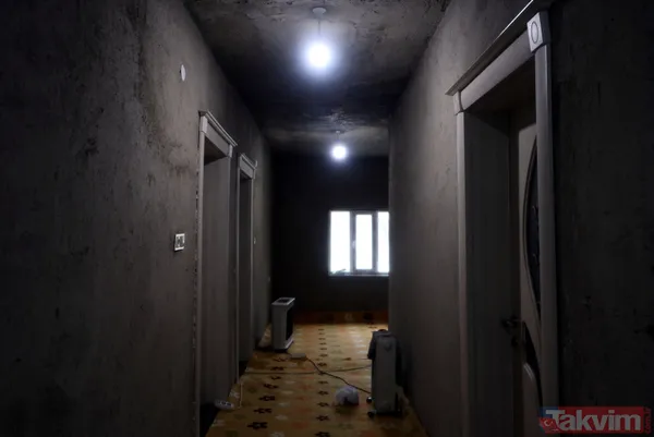 Hakkari Yüksekova'da evlerini yılanların istila etmesi üzerinde yeni ev yapılan aile rahatladı - 8