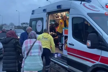TEM otoyolunca zincirleme kaza
