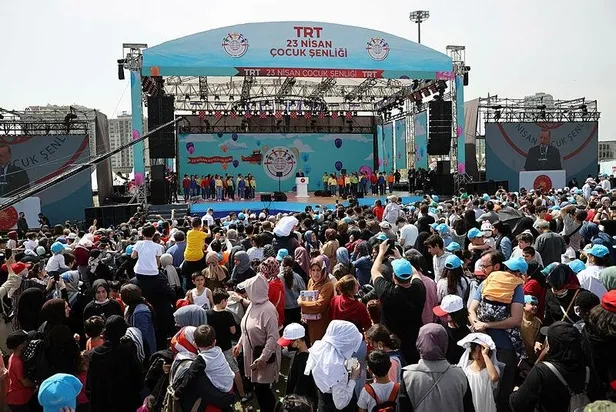 Başkan Erdoğan'dan Başakşehir Millet Bahçesi'ndeki 23 Nisan Çocuk Şenliği'nde önemli açıklamalar-2