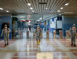 Ankara'da virüs temizliği! Metro ve Ankaray istasyonlarında her gece...