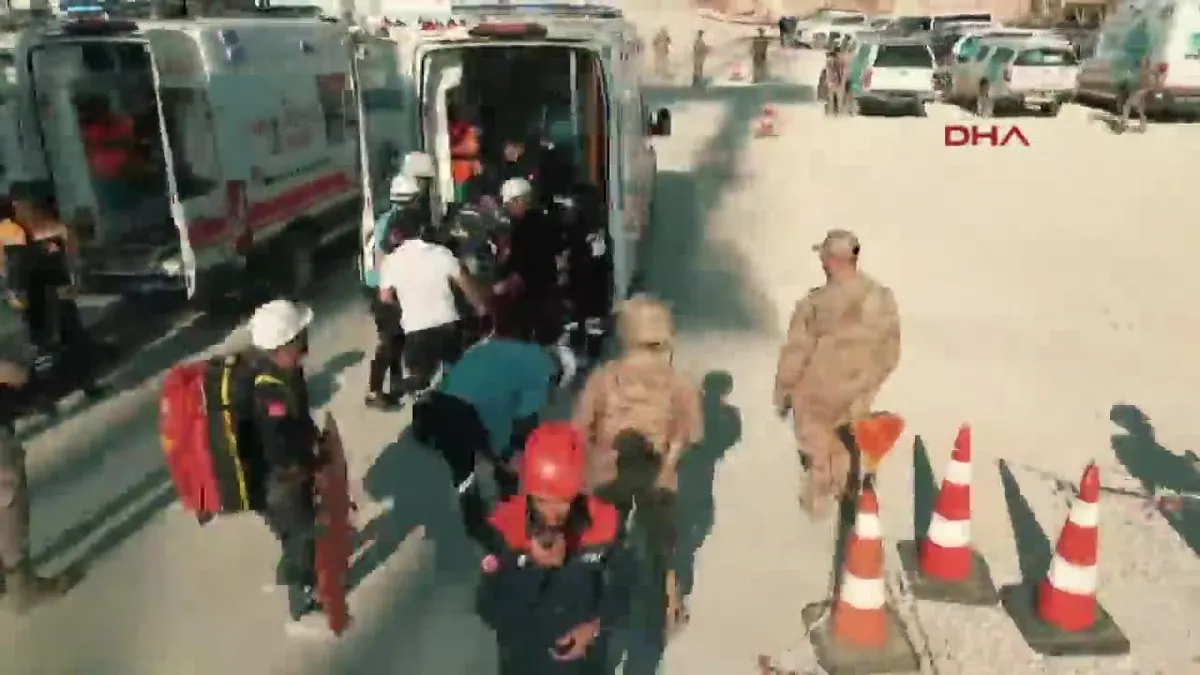 Gabar'da Petrol Arama Sahası’nda tatbikat!