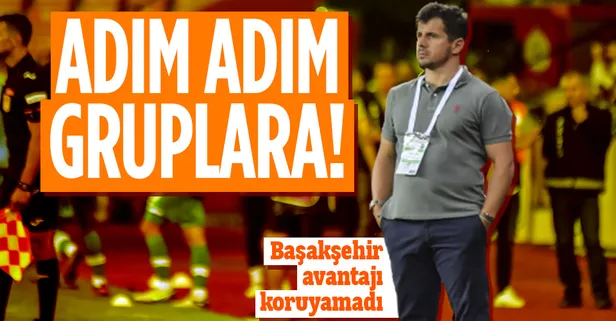 Son dakika: Başakşehir 88'de berabere kaldı!