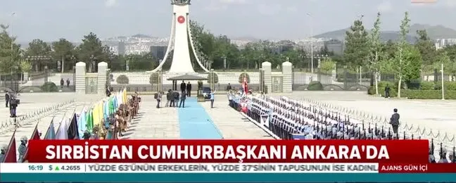 Sırbistan Cumhurbaşkanı Külliye’de