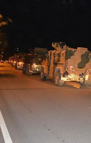 Suriye sınırındaki birliklere komanda takviyesi