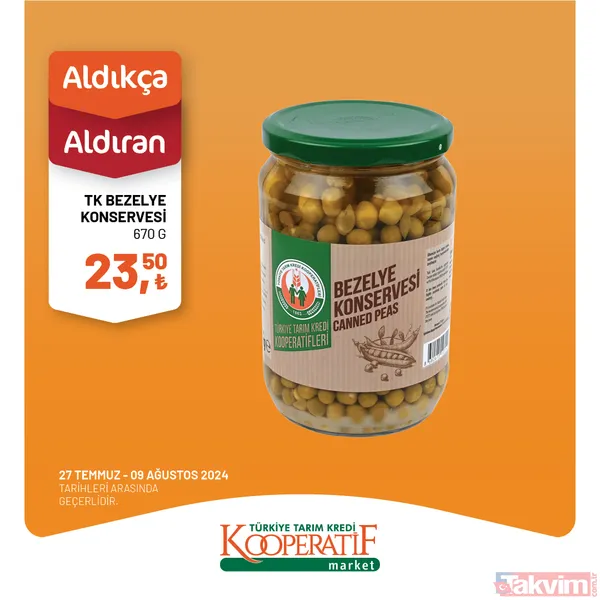 Tarım Kredi Market'te 60 üründe dev indirim! Katalogda yok yok! Taze Kaşar 249 TL, Siyah Zeytin 115 TL, Tuvalet Kağıdı 40'lı 209 TL... - 7