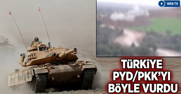 Türkiye PYD/PKK’yı böyle vurdu