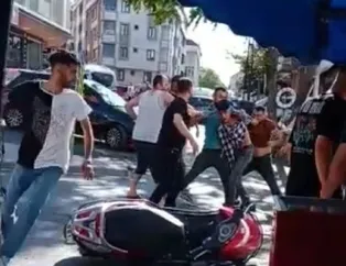 Kaza sonrası dehşet! Tahta parçalarıyla saldırdı