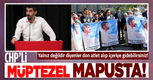CHP Denizli Gençlik Kolları Başkanı Tugay Odabaşıoğlu, Başkan Recep Tayyip Erdoğan'a hakaretten tutuklandı