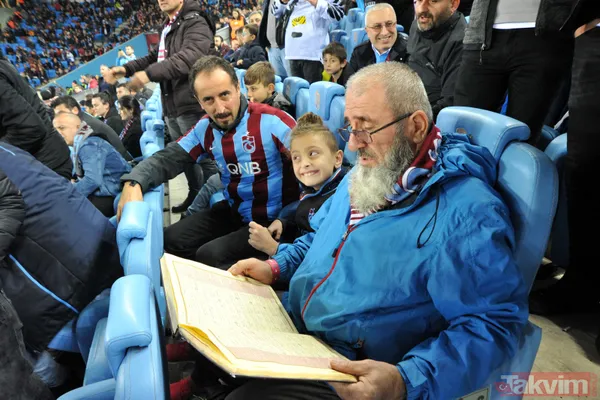 Trabzonspor Galatasaray karşılaşması nefes kesti! İşte maçtan kareler... - 26