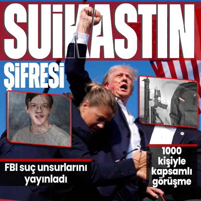 Donald Trumpa suikast girişiminin şifreleri bir bir çözülüyor | FBI suç unsurlarının fotoğrafını yayınladı