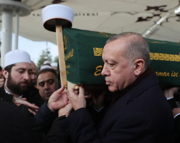 Son dakika: Emekli Vaiz Ahmet Vanlıoğlu'na veda! Başkan Erdoğan da cenaze törenine katıldı-3