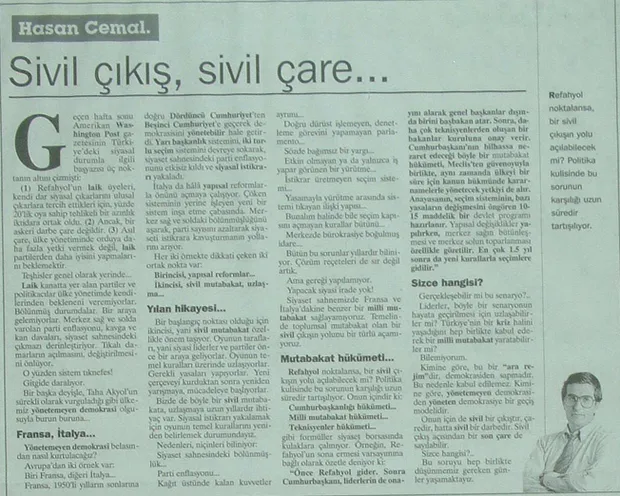 Başkanlık sistemi ve kullanışlı gazeteciler!-9